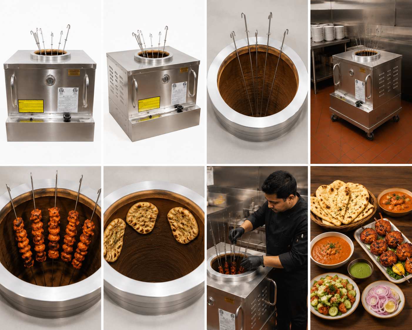 Puri - 24” Commercial Gas Tandoor Oven