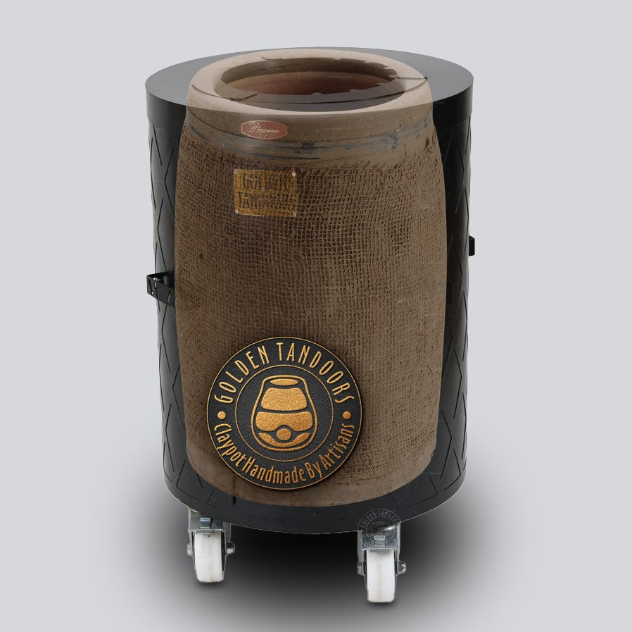 Golden Tandoors - Designer Large Tandoor Oven (Black)