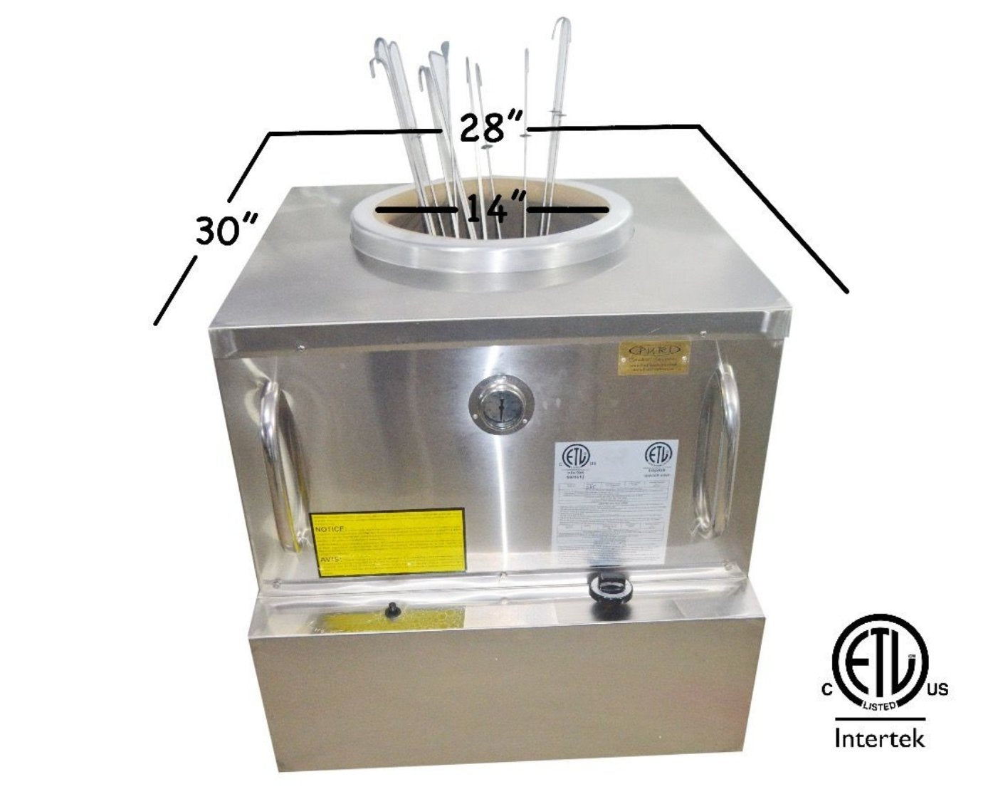 Puri - 28” Commercial Gas Tandoor Oven