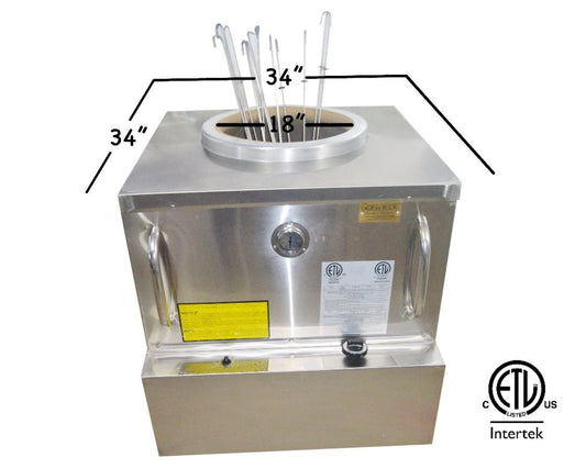 Puri - 34” Commercial Gas Tandoor Oven