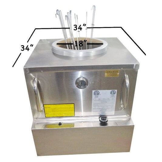 Puri - 34” Commercial Gas Tandoor Oven