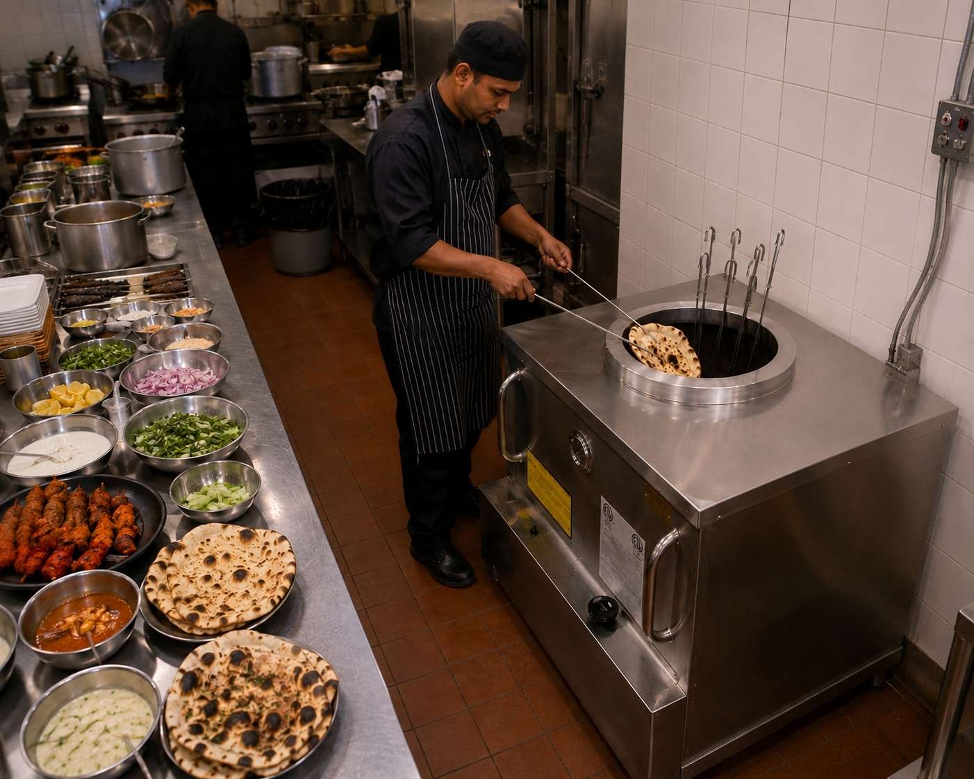 Puri - 34” Commercial Gas Tandoor Oven