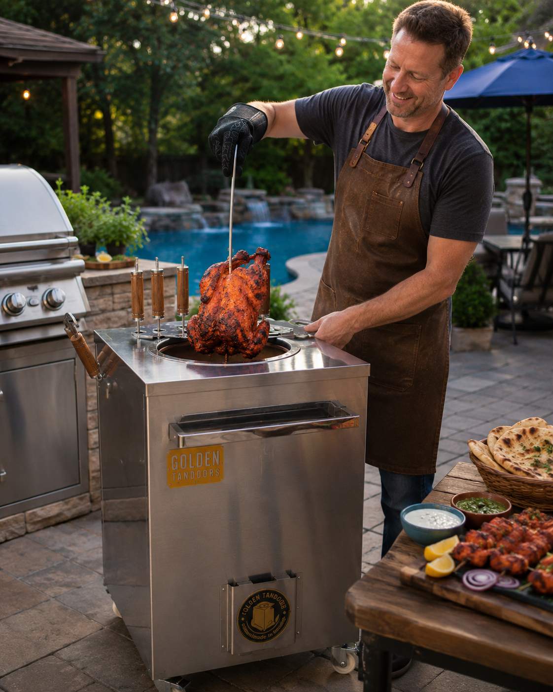 Golden Tandoors GT-525 Home Tandoor Oven – 21"