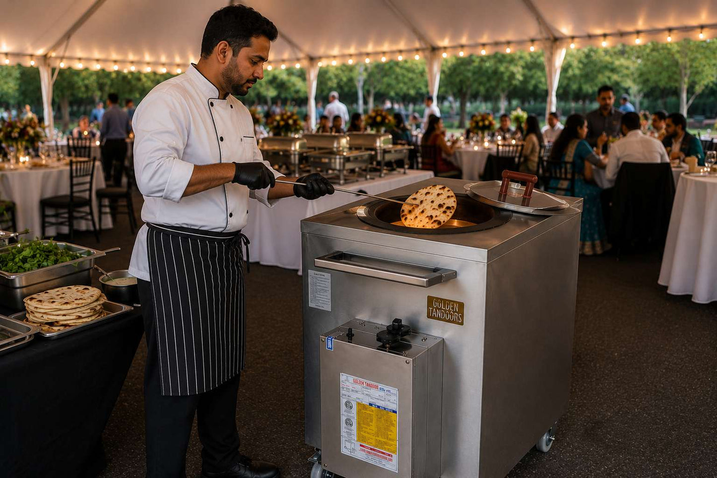 Golden Tandoors - GT-5100 Commercial Gas Tandoor Oven | Food Truck & Catering Tandoor