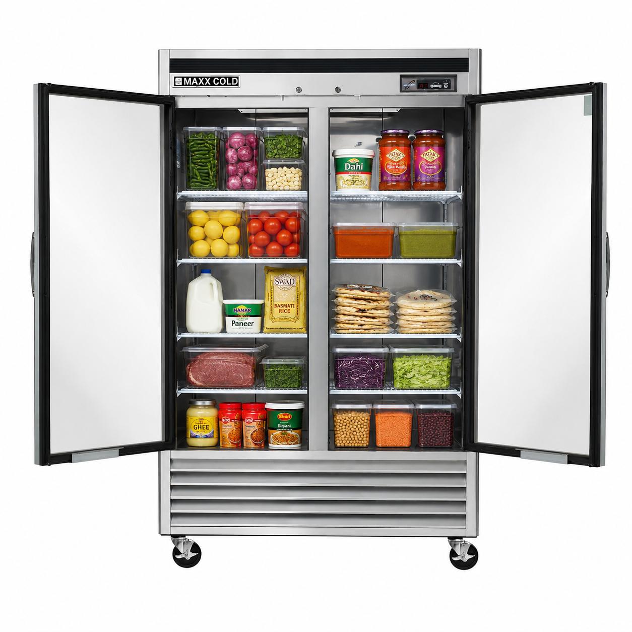 Maxx - Cold 2-Door Commercial Reach-In Refrigerator