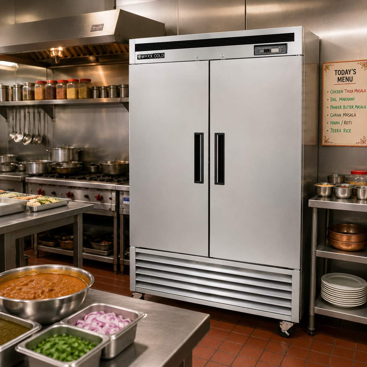 Maxx - Cold 2-Door Commercial Reach-In Refrigerator
