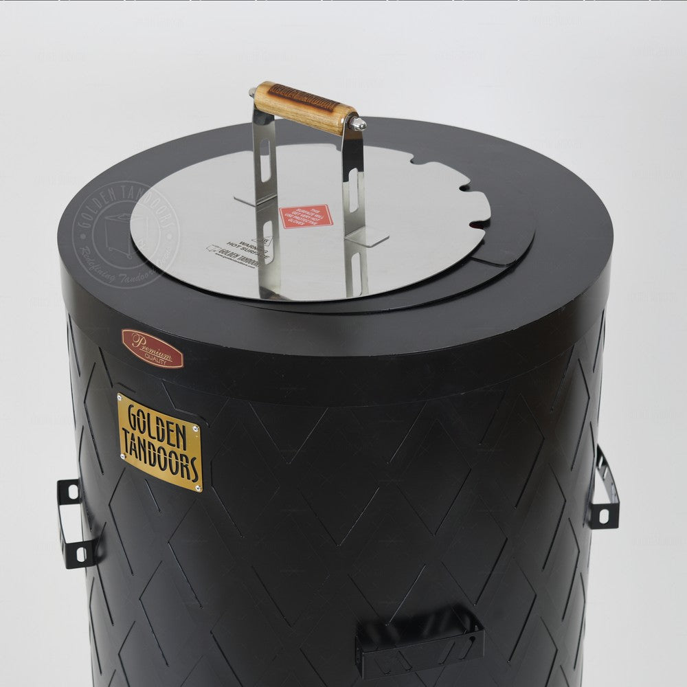Golden Tandoors - Designer Large Tandoor Oven (Black)