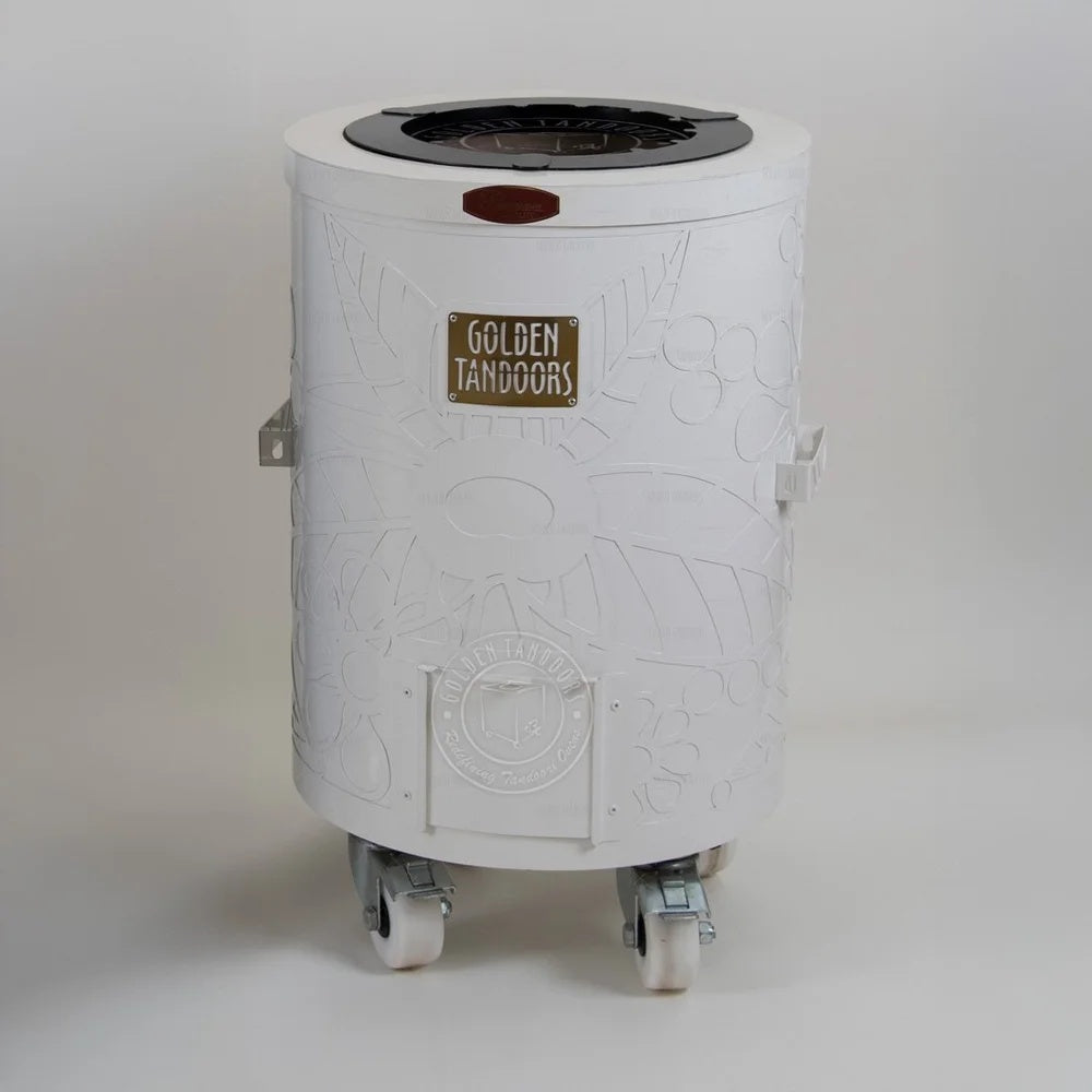 Golden Tandoors - Designer Medium Tandoor Oven (White)