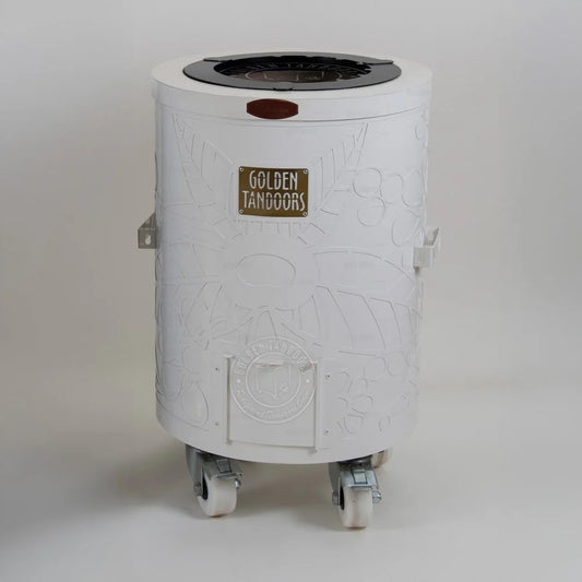 Golden Tandoors - Designer Medium Tandoor Oven (White)